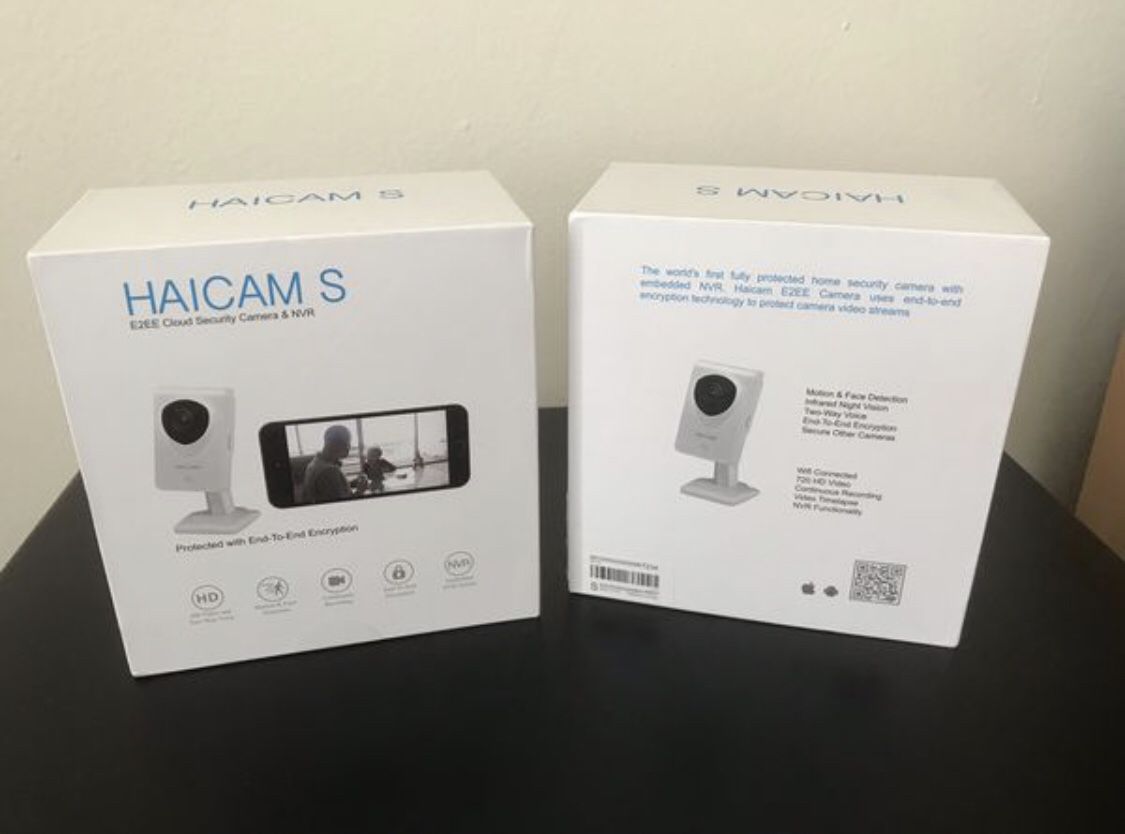 2 units of Haicam IP Security Camera
