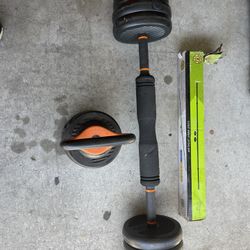 Lifting bar With Weight 