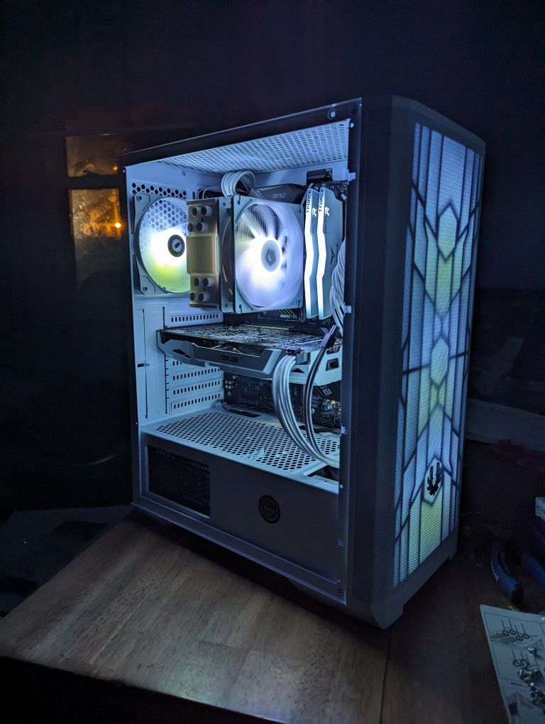 Beautiful Custom White Build 