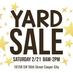 YARD SALE 2/21
