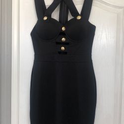 Black sexy dress