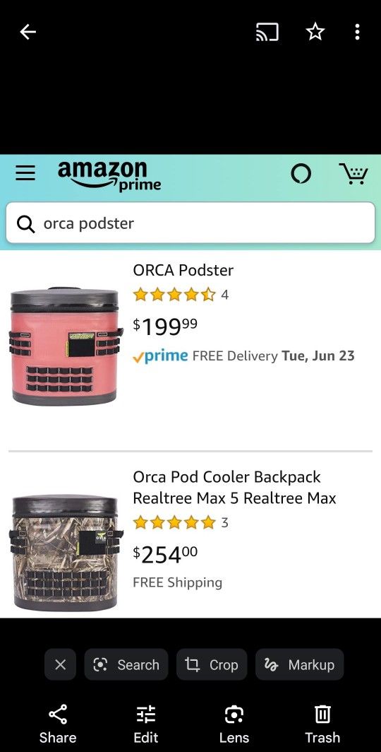 Orca Podster Cooler Backpack