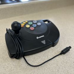 Sega Dreamcast Black Topmax Enforcer Arcade Fight Stick Controller Joystick