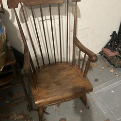 Antique rocking chair excellent condition over 60 years old