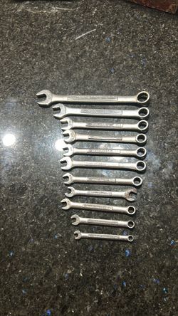 Craftsman Combination Wrench Set
