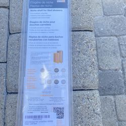 Schluter Niche Shelf for Tiled Shower