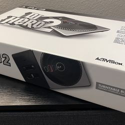 DJ Hero 2 Game & Turntable Bundle PS3 Complete In Box