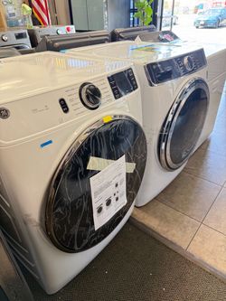 GE PROFILE WASHER AND DRYER SET ON SALE