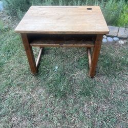 Vintage Child’s School Desk