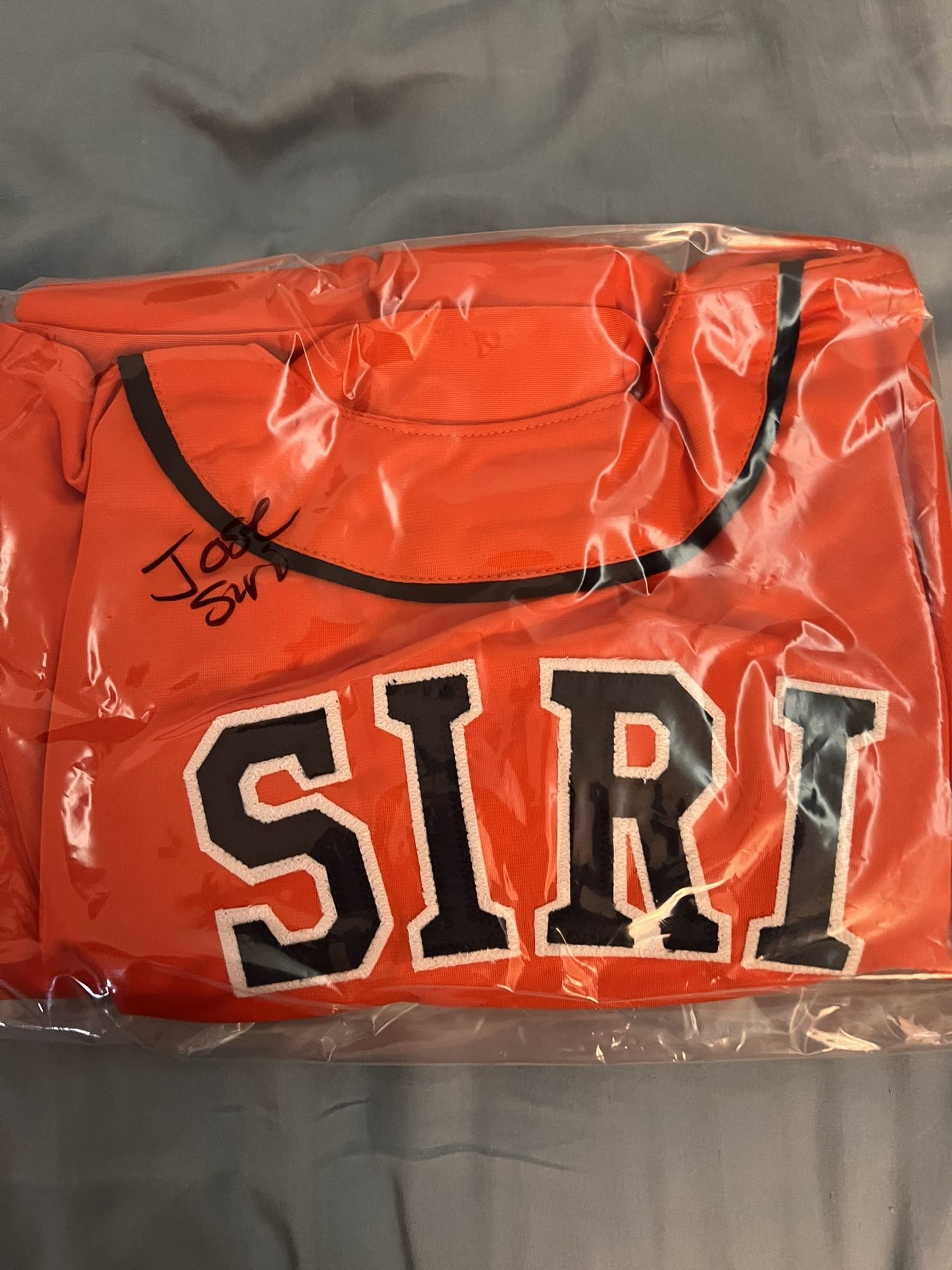 Jose Siri Autographed Jersey/Beckett Certified