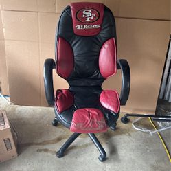 Vintage 49ers Office Chair 