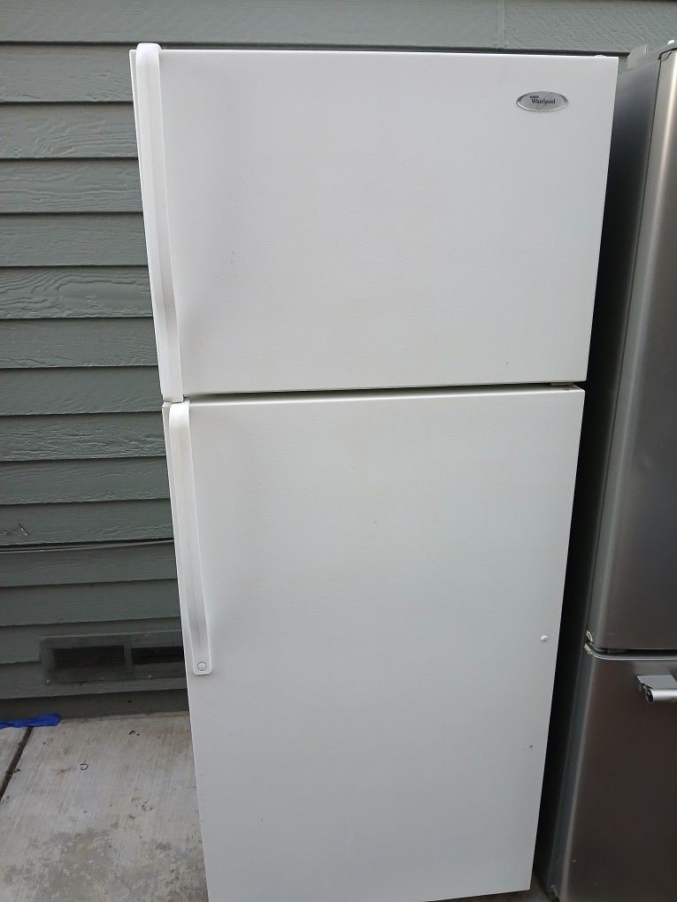 Whirlpool White Refrigerator,