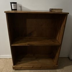 Solid Wood Bookshelf / Storage Shelf