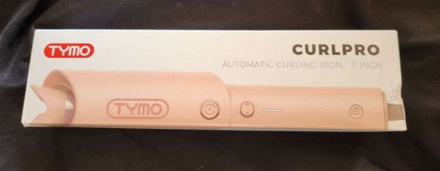 TYMO CurlPro Automatic Rotating 1 Inch Curling Iron  - New In Box - Pink