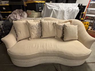 Curved sofa