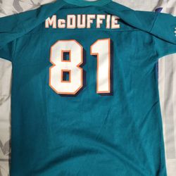 Vintage LOGO ATHLETIC Miami Dolphins OJ McDuffie NFL Jersey Men’s XL