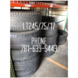 Used Tire For Sale LT245/75/17 $250 All Four installed