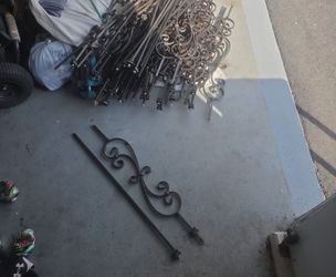 100 railing spindles in all