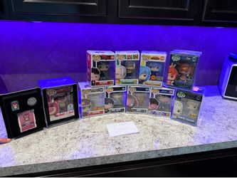 Funko Pops and Nintendo 2DS Mario Kart7 Edition
