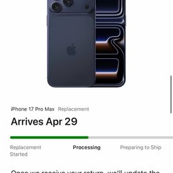 Iphone 17 Pro Max 256 Blue and Mag safe case