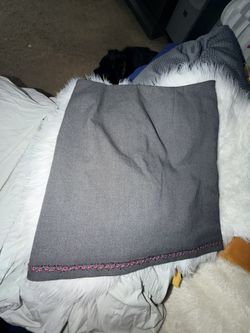 Express Mini Skirt With Beading On Bottom