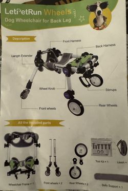 Small Wheelchair For Dogs