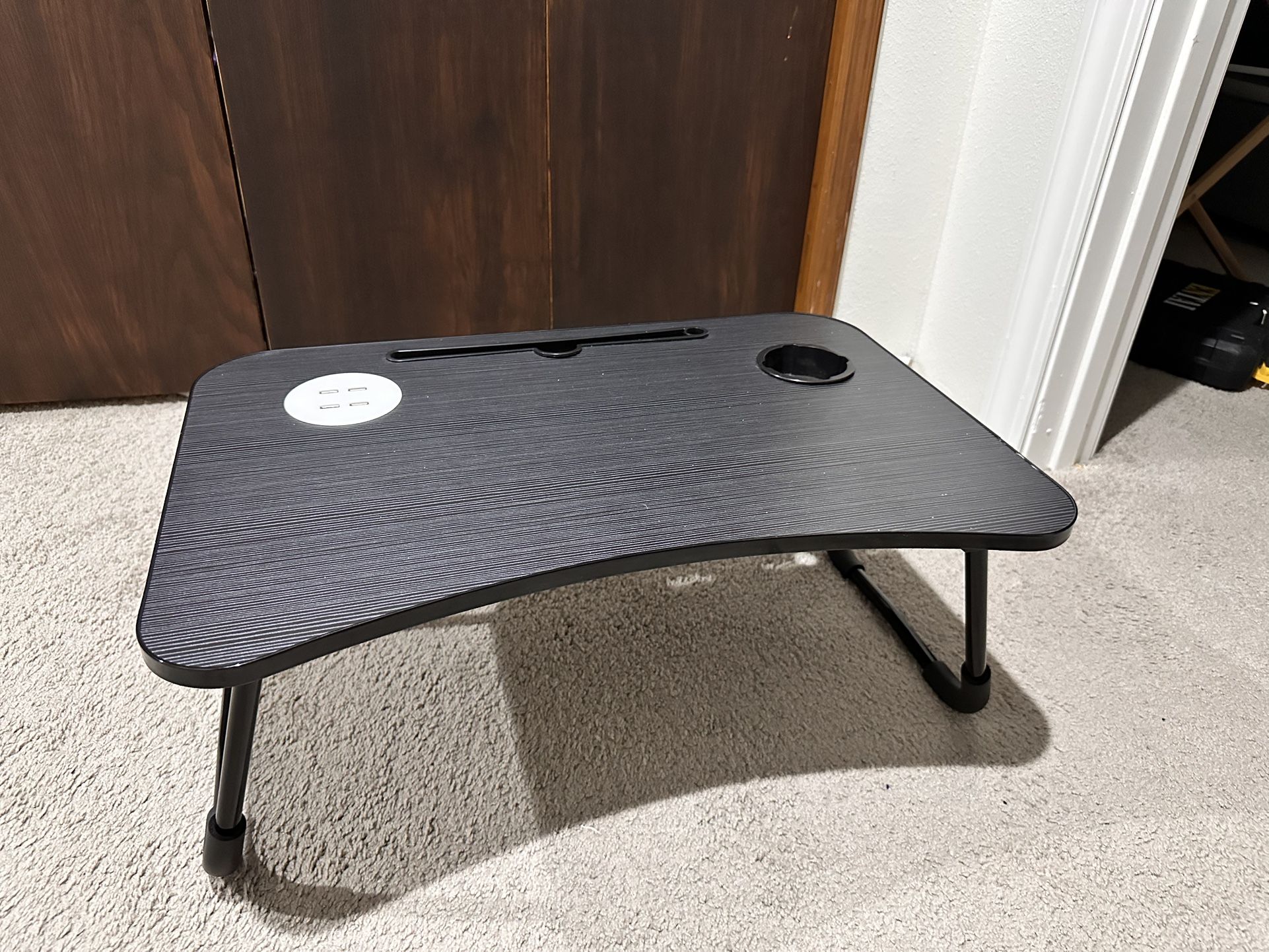Foldable Lap Desk With Cup Holder - Like New