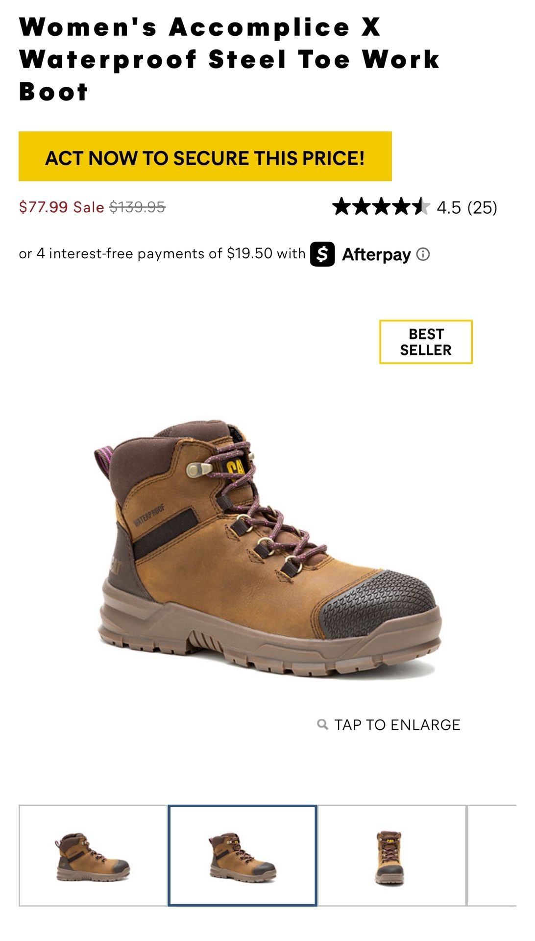 Women Work Boots 