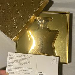 NYC Bond No. 9 Signature Scent Gold 3.4oz Unisex Cologne