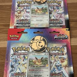 Pokémon Prismatic Evolutions 2-Pack Blisters X2