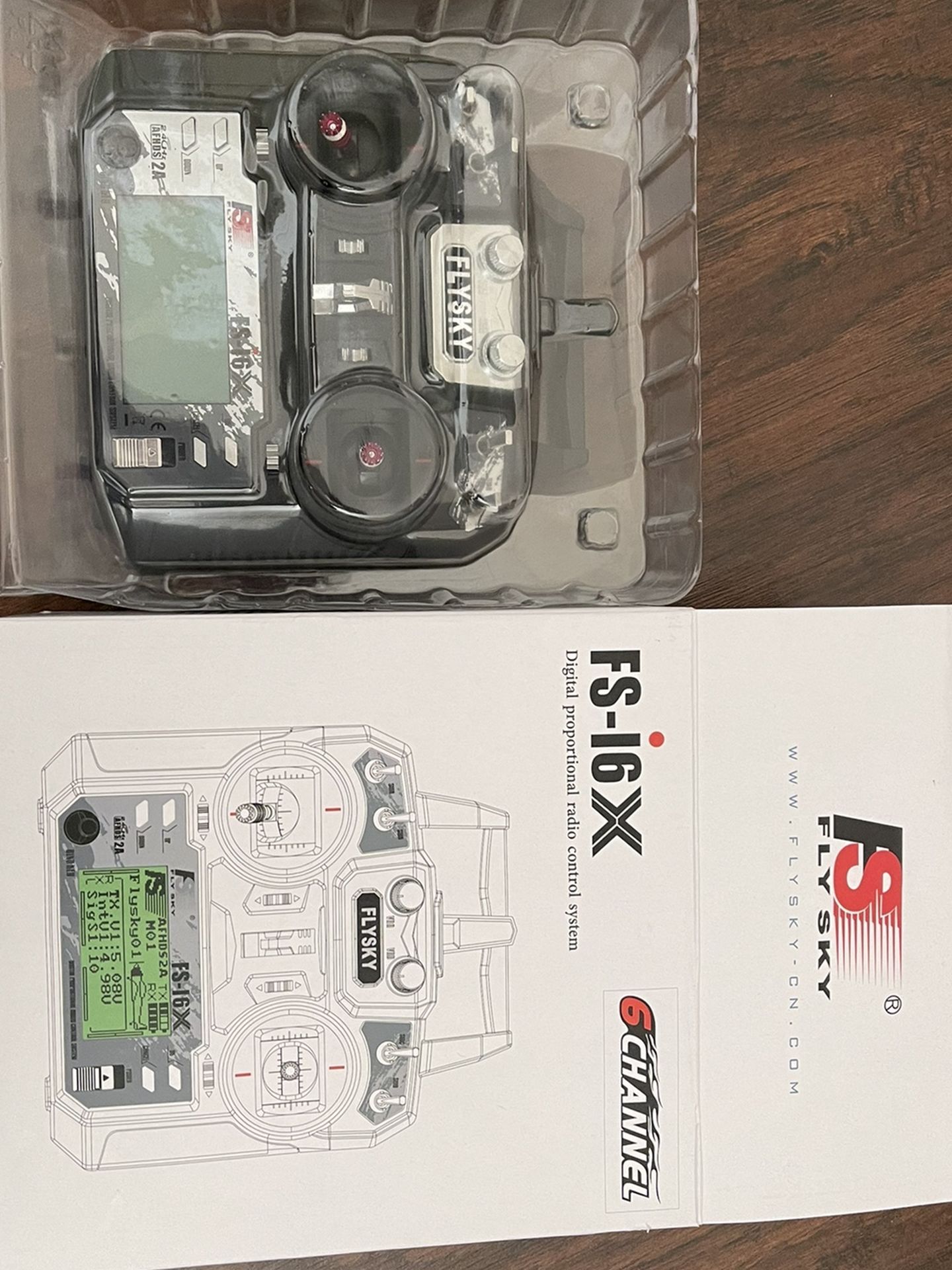 Flysky FS-i6X Transmitter With Receiver and cables For Simulator!