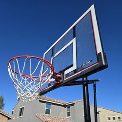 🏀 Lifetime 50” All Star Portable Basketball Hoop – Excellent Condition