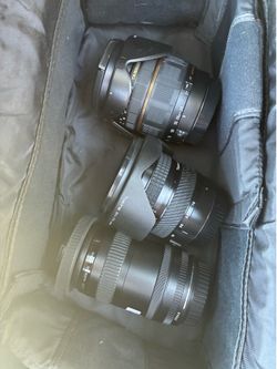 Camera lenses (Read Description )