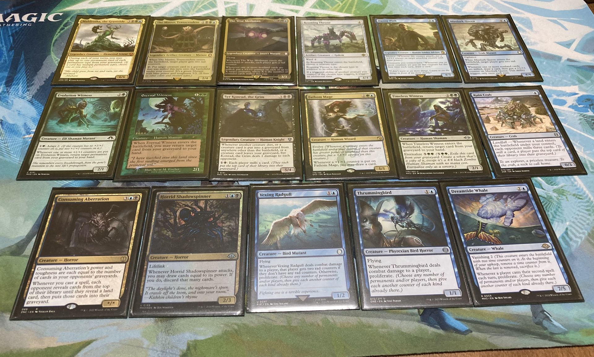 Custom Wise Mothman Commander Deck