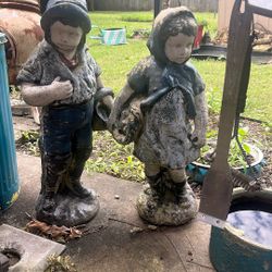 Garden Cement Figures