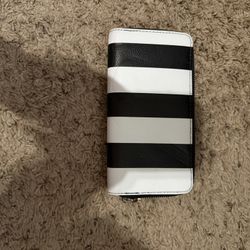 Striped  Wallet 