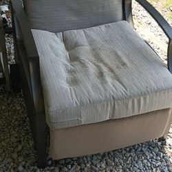 Nice Metal Patio Lounging Chair