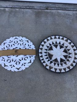 Decorative Wall Plates Set of 2
