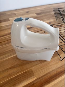 3 Black Metal Cooling Racks(for baking)and Hand Mixer