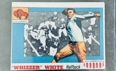 1955 Topps All American #21 Whizzer White Gaynell