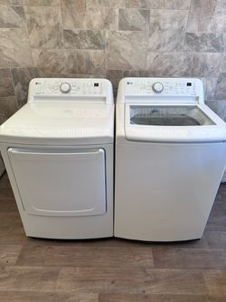 LG washer and dryer laundry