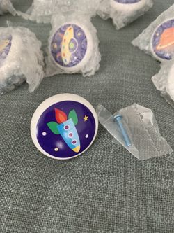 Children’s Drawer Knobs Space Theme
