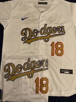 Los Angeles Dodgers Yoshinobu Yamamoto White 2025 Gold Collection Limited Jersey⚾️