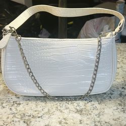 H&M-Small Grained Faux Leather Hand, Shoulder & Crossbody Bag