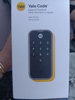 YALE Keypad Deadbolt