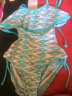 Girls bathing suit size 12