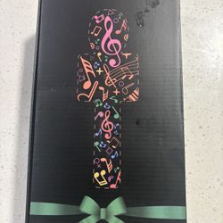 OVELLIC 2 Pack Karaoke Microphones, Blue NEW IN BOX