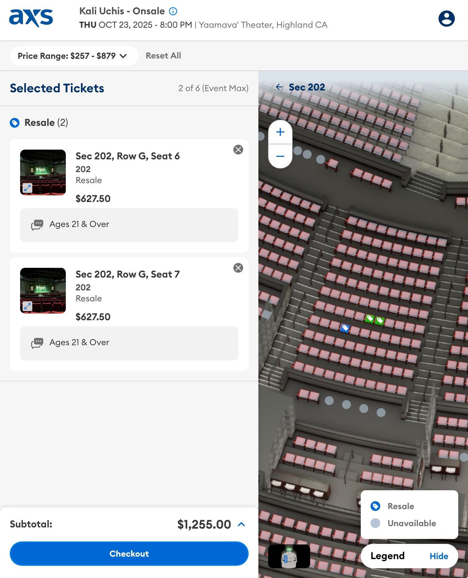 kali uchis tickets 