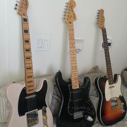 Squier CLASSIC VIBE/VINTAGE MODIFIED  Telecaster And 70s Stratocaster..$350 Each