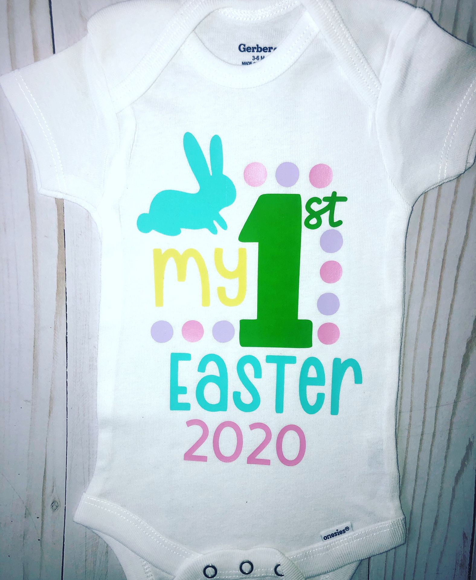 1st Easter onesie